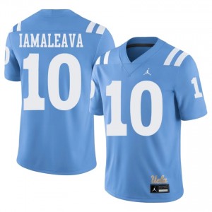 Light Blue Madden Iamaleava #10 Bruins Throwback Jersey | Men Player Football Classic Swen 46691279