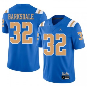 Derrick Barksdale #32 UCLA Bruins Jersey | Gameday Blue College Football Men Embroidery 42026627