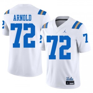 UCLA K.D. Arnold #72 White Jersey | Durable Stitched University Football Men Apparel 70588245