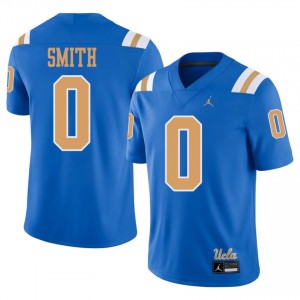 UCLA Leland Smith #0 Blue Jersey | Durable Embroidery University Football Men Apparel 60128142