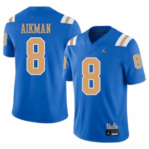 Troy Aikman #8 UCLA Bruins Jersey | Gameday Blue College Football Men Embroidery 31095599