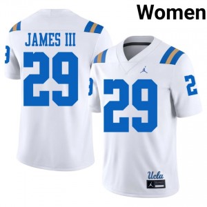 Robert James III #29 Bruins Jersey | Alumni White Player Football Women Stitched 93420224