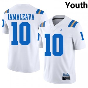 Madden Iamaleava #10 Bruins Jersey | Alumni White Player Football Youth Stitched 22074459