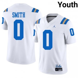 Leland Smith #0 UCLA Jersey uclajerseystore.com | Genuine White NCAA Football Youth Stitched 10296313