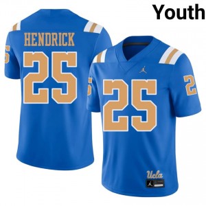 Trent Hendrick #25 UCLA Bruins Jersey | Gameday Blue College Football Youth Embroidery 24826711
